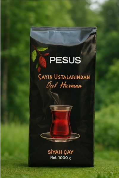 PESUS Özel Harman Dökme Siyah Çay 1000 Gr