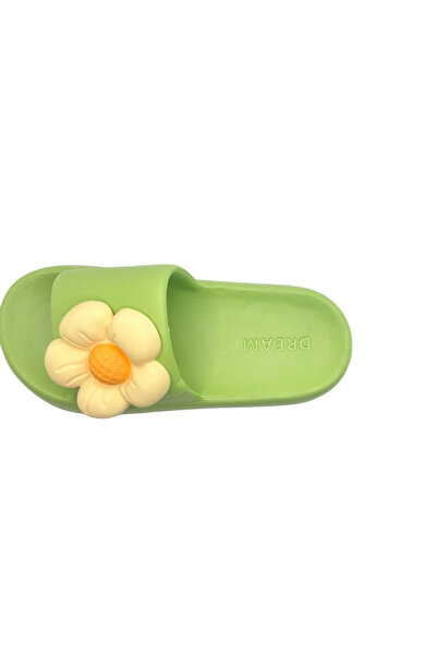 TECOS Women's slippers, Tecos®, size 37-38, green with Printed , very light, 24 centimeters