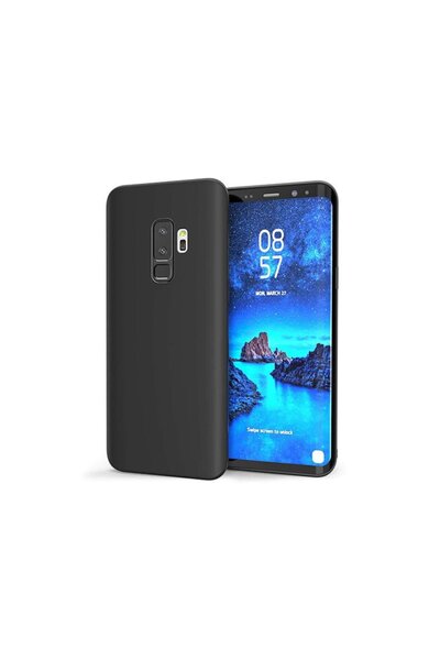 REDz Accessories Προστατευτική θήκη, συμβατή με Samsung S9, σιλικόνη, μαύρη