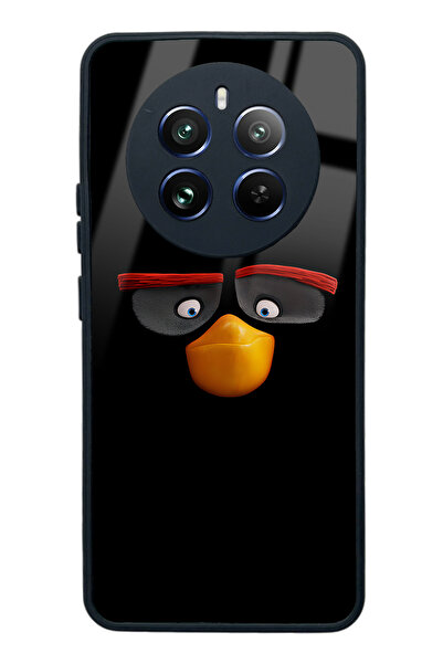 Spoyi Oppo Realme 12 Pro Black Design Glossy Phone Case