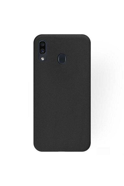 REDz Accessories Case Compatible with Samsung A20e Matte, Silicone, TPU Black