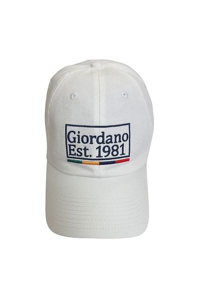 Giordano Unisex Cotton Cap with Embroidery