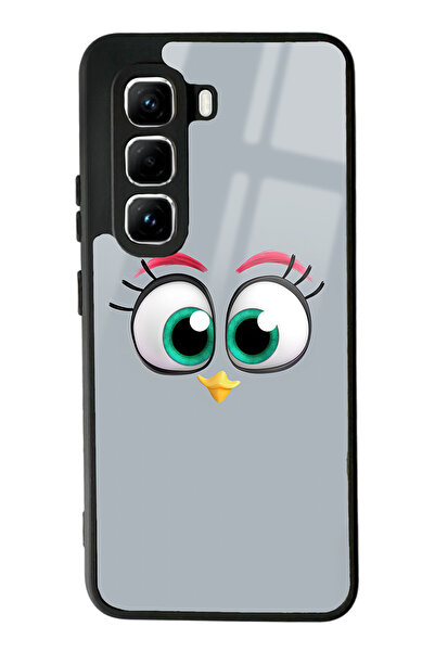 Spoyi حافظة هاتف انفينيكس هوت 50 برو باللون الرمادي اللامع