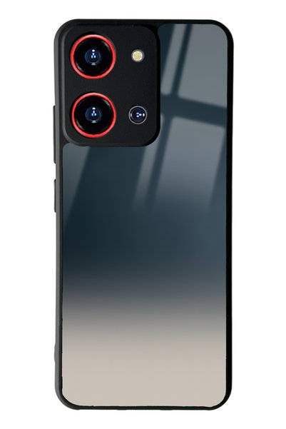 Spoyi غلاف هاتف لامع بتصميم انتقالي أزرق من Reeder S19 Max Pro S Zoom