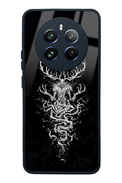 Spoyi Oppo Realme 12 Pro Witcher 3 Deer Tasarımlı Glossy Telefon Kılıfı