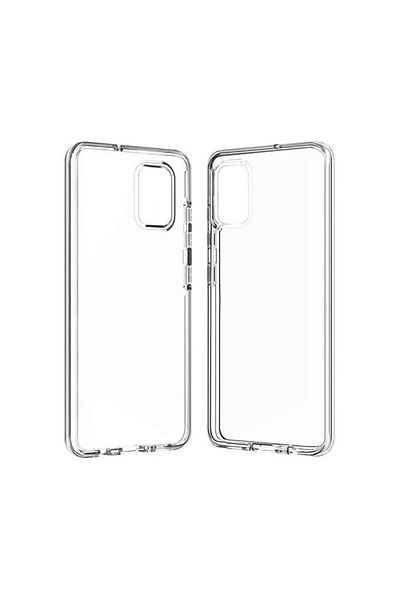 REDz Accessories Carcasă simplă, transparentă, din silicon, compatibilă cu Samsung A52/A52S