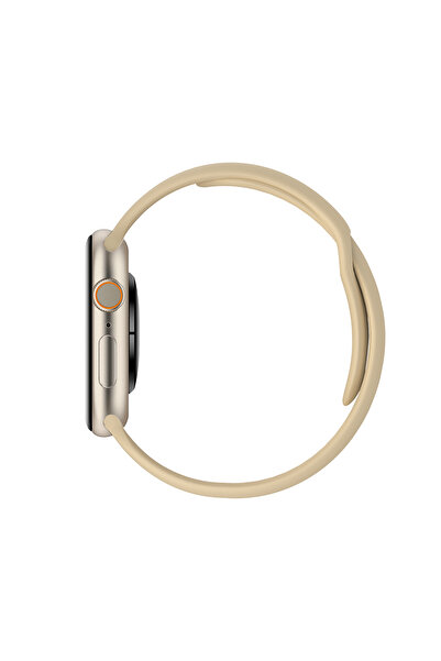Lapas LW-02 iOS ve Android Uyumlu Akıllı Saat IP68 Sertifikalı Gold