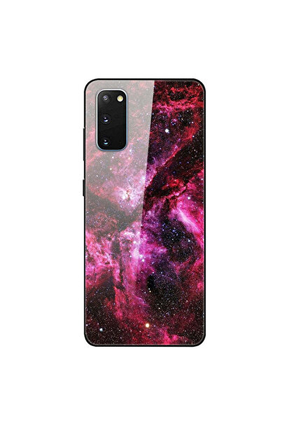 REDz Accessories Θήκη συμβατή με το μοντέλο Samsung S20 Glass Pink, αντικραδα...