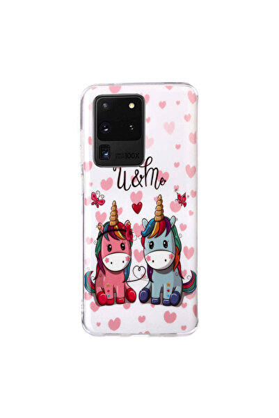 REDz Accessories Θήκη σιλικόνης συμβατή με το Samsung S20 Ultra με μοτίβο Lov...
