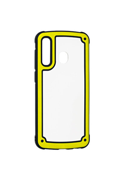 REDz Accessories Carcasă cu ramă solidă compatibilă cu Samsung A20/A30/A50, g...