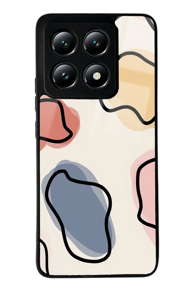 Spoyi Xiaomi Mi 14t Glossy Phone Case with Nude Milky Design