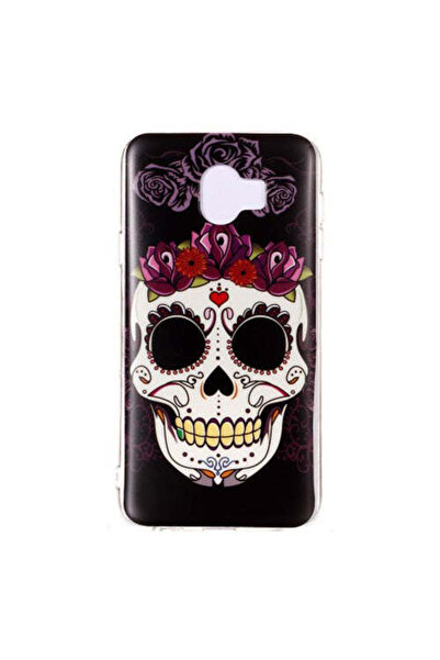 REDz Accessories Θήκη συμβατή με το μοντέλο Samsung J4 Skull, αντικραδασμική,...