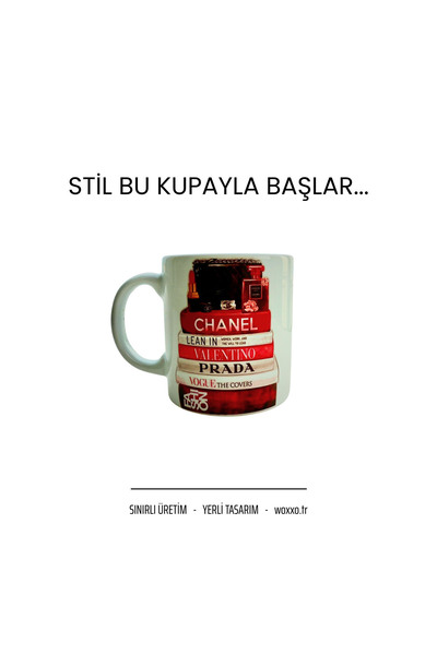 Stil Sahibi Markaların Dansı Şık Porselen Kupa