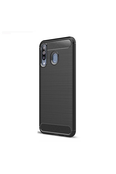 REDz Accessories Carcasă compatibilă cu Samsung M30, neagră, material TPU, te...