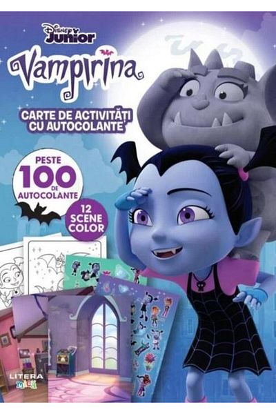 Editura Litera Disney Junior. Vampirina. Sticker activity book