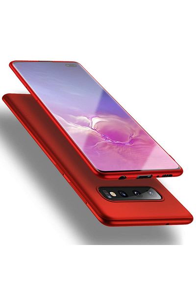 REDz Accessories Original X-Level case, rubberized polyurethane, shockproof, Compatible with Samsung S10 Lite, red