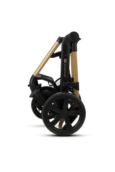 Kinderkraft 3 In 1 Stroller Moov 2, Pure Black