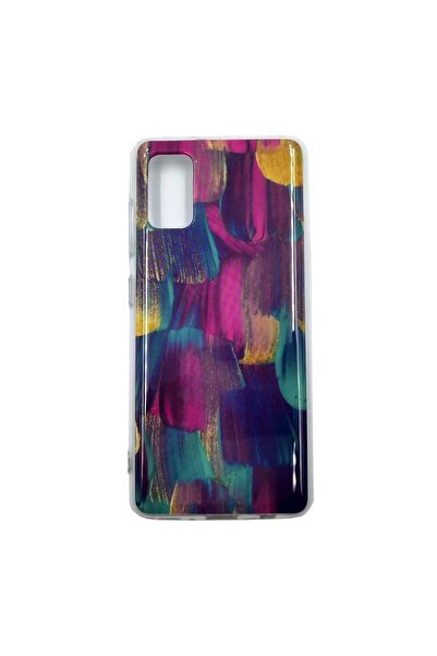 REDz Accessories Θήκη συμβατή με το μοντέλο Samsung A41 Brush Strokes, σιλικό...