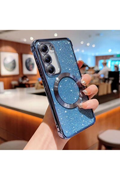 REDz Accessories Carcasă cu sclipici, Glitter Guard Magsafe pentru Samsung Ga...