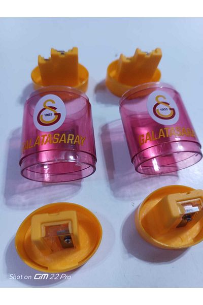 Timon Pencil Sharpener Three Opener Wide Reservoir with Lid (2Pcs)