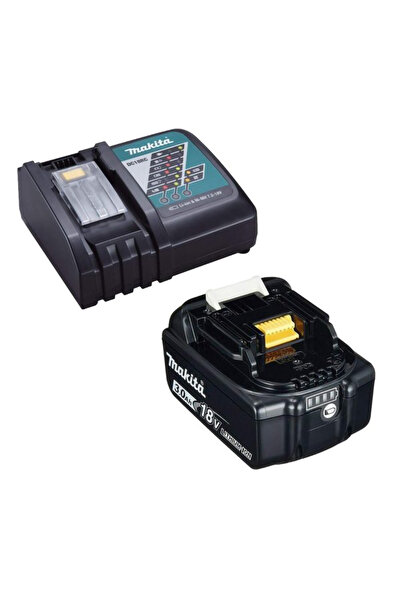 Makita مجموعة البطارية والشاحن 191A26-0، شاحن سريع واحد وبطارية ليثيوم أيون و...