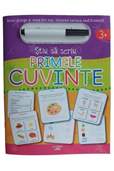 Editura Litera Stiu sa scriu. Primele cuvinte