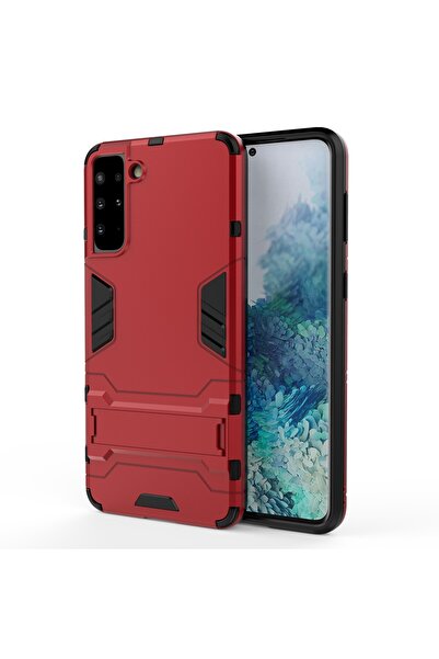 REDz Accessories Θήκη συμβατή με Samsung S21 Plus, με βάση, μοντέλο με κρυφή ...