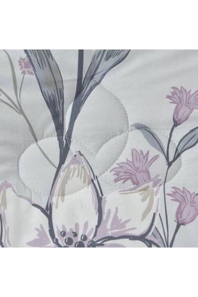 Canon 3-Piece Cotton Checked Single Bedspread - Cannon Hana 200 Stitch Count with Stitched Filling