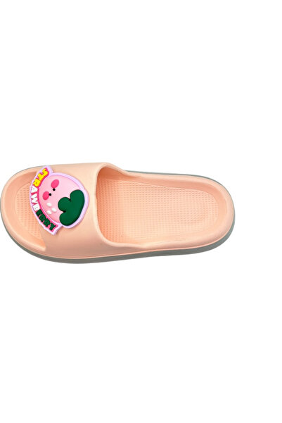TECOS Women's beach slippers, Tecos®, size 36-37, ultra light, 3D strawberries, pink, 23.5 centimeters