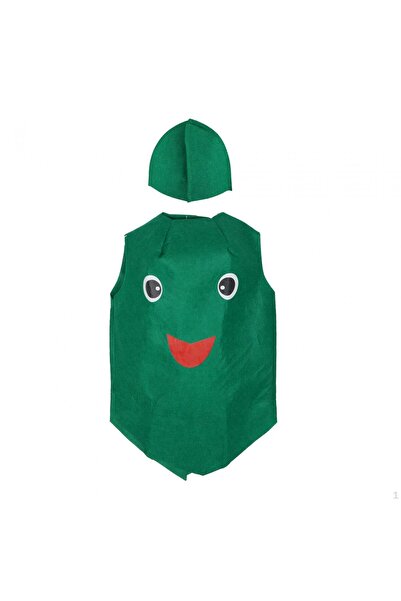 KidMania Costum leguma Mazare Verde KidMania®, verde, pentru copii, marime un...