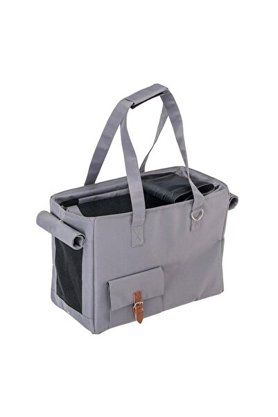 Ferplast Jetset Kumaş Kedi Köpek Taşıma Çantası Gri