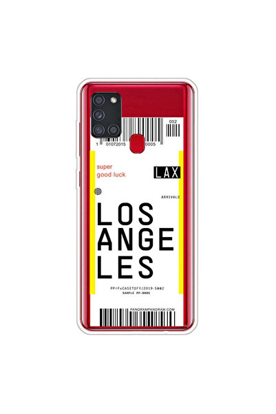 REDz Accessories Carcasă compatibilă cu Samsung A71 model Dream Ticket Los An...