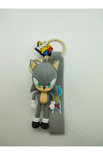 Mia Giyim Super Sonic Hedgehog Sonic 3D Luxury Keychain and Bag Accessory