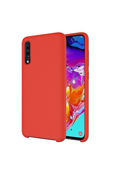 REDz Accessories Carcasă Liquid Model, compatibilă cu Samsung A70, roșie, mat...