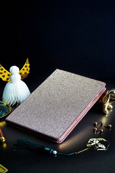 Victoria's Journals Diamond Stone Hard Cover Notebook A5(14.8X21 cm) 100Gr. 160 Sheets Ruled