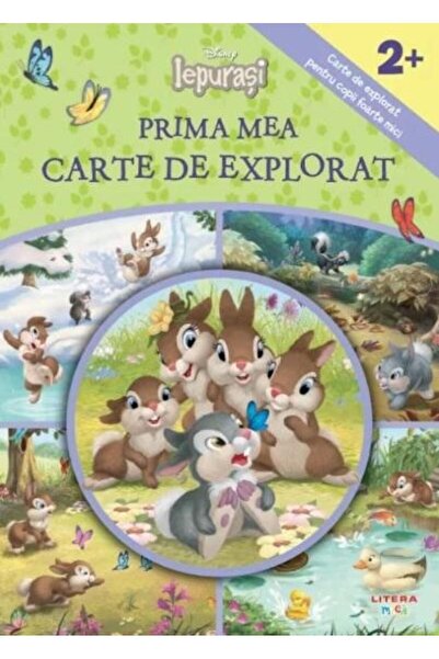 Editura Litera Disney Iepurasi. Prima mea carte de explorare (2+), Disney
