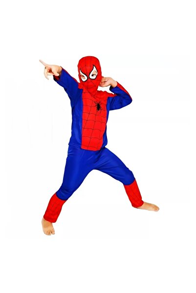 KidMania Costum clasic Spiderman KidMania® pentru baieti 3-5 ani 100 - 110 cm