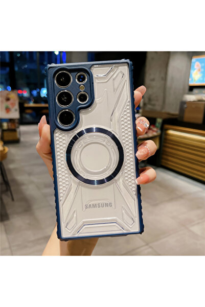 REDz Accessories Carcasă Hybrid Armor, Magsafe, compatibilă cu Samsung S23 Ul...