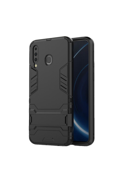 REDz Accessories Husă de protecție, compatibilă cu Samsung M30, neagră, cu su...