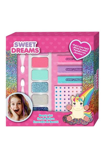 Disney Makeup and hair accessory set for girls, multicolor, Sweet Dream