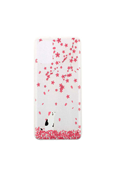 REDz Accessories Θήκη σιλικόνης συμβατή με το Samsung S20 Plus Pink Petals, α...