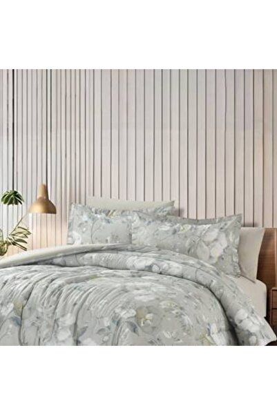 Canon 3-piece cotton printed single bedspread, 180*240 cm, single - Cannon Hana, 200 stitches, with stitched filling