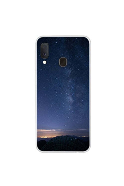 REDz Accessories Carcasă compatibilă cu Samsung A20e model Night Skyline anti...