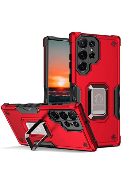 REDz Accessories Husă cu inel de susținere, Grip Armor, Magsafe, compatibilă ...