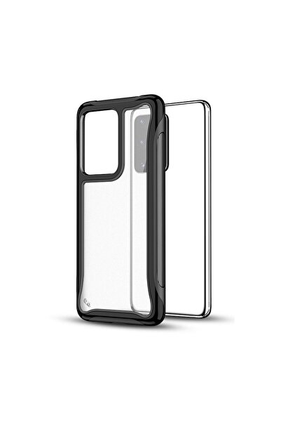 REDz Accessories Carcasă compatibilă cu Samsung S20 Plus / S20 Plus 5G, neagr...