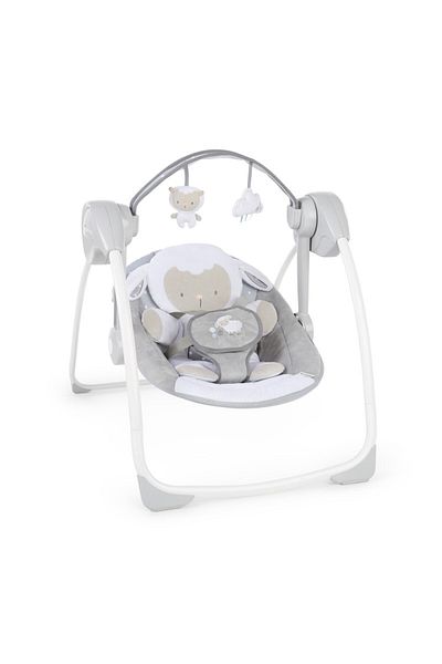 Ingenuity Comfort 2 Go Portable Swing - Cuddle Lamb (Ages 0-9 months)