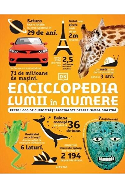 Editura Litera Enciclopedia lumii in numere, DK