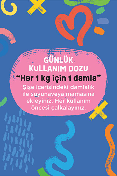 Patilex Pomeranian Köpekler için Tüy Sağlığı Damlası, Mamasına/Suyuna, Dökülme Önleyici, Yavru Yetişkin