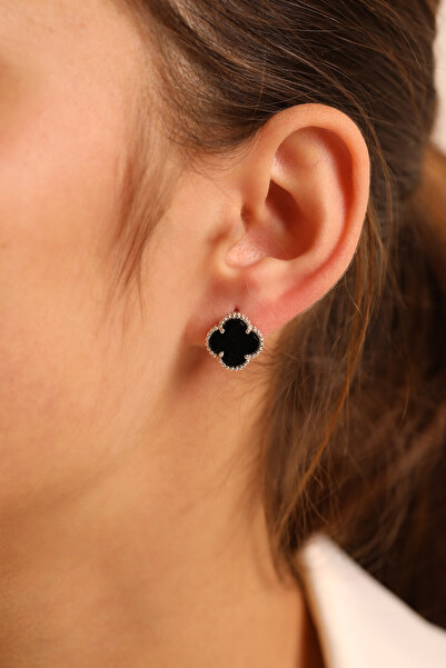 ADA LİFE GÜMÜŞ 925 Ayar Gümüş Yonca Model Küpe