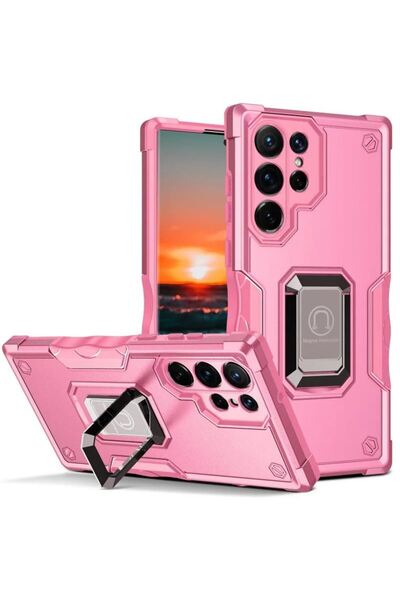 REDz Accessories Husă cu inel de susținere, Grip Armor, Magsafe, compatibilă ...